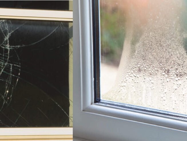 broken foggy glass repair replacement
